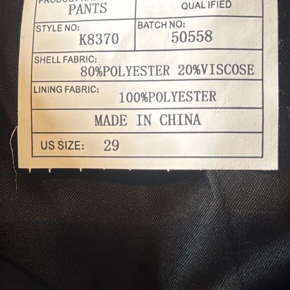 Men’s Blue Check Plaid 3 Piece Suit One Button Peak Lapel 30 Jacket 29 Pants NEW - Picture 14 of 16